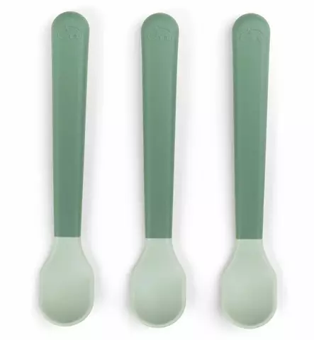 Done by Deer lasten ensilusikka foodie green wauva - Lasten ensilusikat ja aterimet - 1146513 - 1