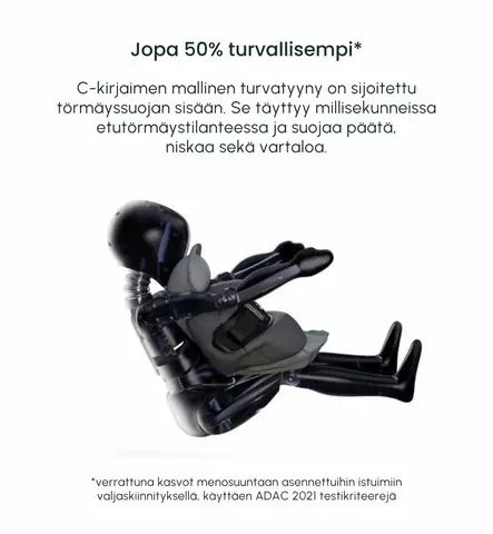 Cybex Anoris T2 i-Size turvaistuin Wauva - ISOFIX turvaistuimet - 523001059 - 2