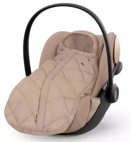 Cybex snogga mini lämpöpussi turvakaukaloon almond beige wauva - Kaukalolämpöpussit - 524001489 - 2