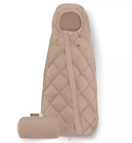 Cybex snogga mini lämpöpussi turvakaukaloon almond beige wauva - Kaukalolämpöpussit - 524001489 - 1