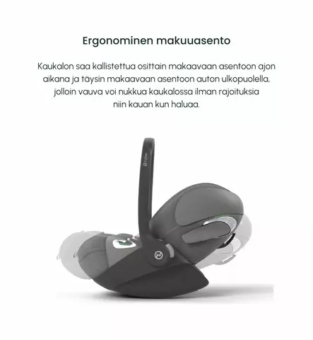 Cybex_CloudT_turvakaukalo_starttipaketti_BaseT_jalusta_SepiaBlack_wauva - ISOFIX turvakaukalot - 523000220-P - 2